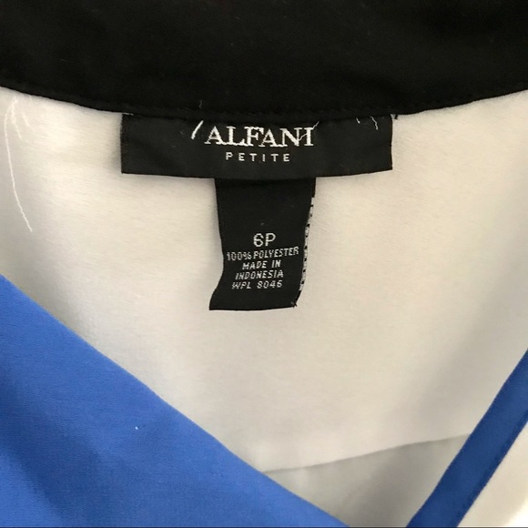 Alfani Sleeveless Color Block Top - Picture 3 of 4